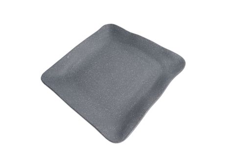 Dĩa Melamine DV 118N Nhám Xám Fataco - 19,7 x 19,7 x 2,8cm