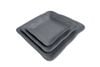 Dĩa Melamine DV 117N Nhám Xám Fataco - 15,7 x 15,7 x 2,6cm