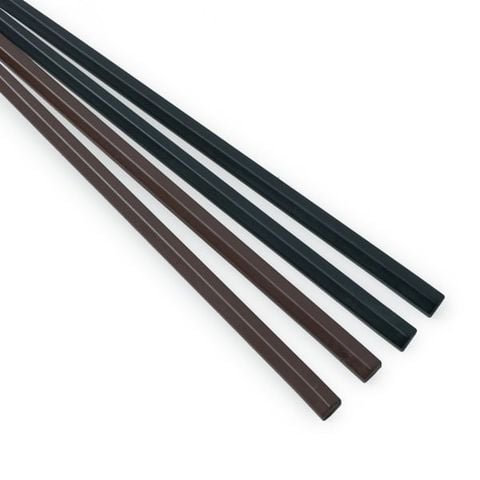Đũa Melamine Hình Lục Giác, Hộp 10 Đôi, Màu Đen Và Nâu Cao Cấp PPS05 - 23,5 cm