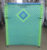Giường Bố Đài Loan Khung Sắt Vuông 25 Dầy 5 Zem, Dây Đan Nilon Hoàng Việt - 73 x 190 x 28cm