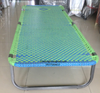 Giường Bố Đài Loan Khung Sắt Vuông 25 Dầy 5 Zem, Dây Đan Nilon Hoàng Việt - 73 x 190 x 28cm