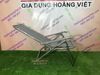 Ghế Bố Xếp Inox 201, Vải Lưới Textilen, Không Gác Chân Hoàng Việt - 70 x 55 x 33cm