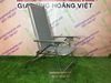 Ghế Bố Xếp Inox 201, Vải Lưới Textilen, Không Gác Chân Hoàng Việt - 70 x 55 x 33cm