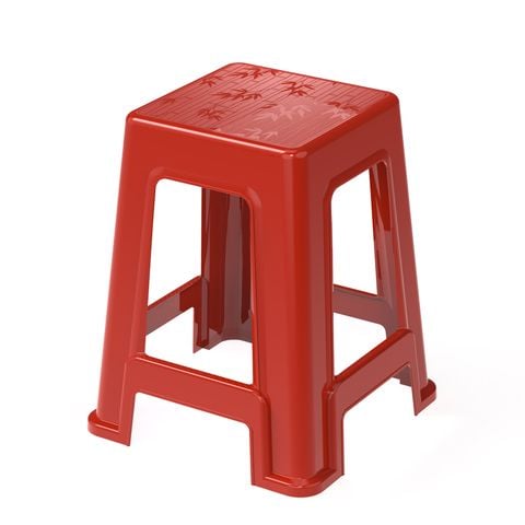 Ghế Nhựa Cao Chống Trượt Không Tựa, Nhiều Màu Duy Tân - 37,3 x 37,3 x 45,3cm