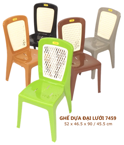 Ghế Dựa Đại Lưới Vĩ Hưng Nhiều Màu