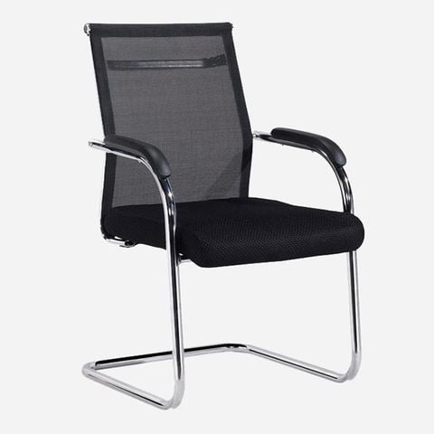 Ghế Chân Quỳ Lưới Lưng Thấp Mặt Nệm