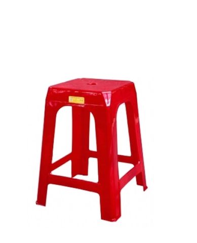 Ghế Nhựa Cao GH03 Fataco Màu Đỏ Cao Cấp