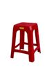 Ghế Nhựa Cao GH05 Fataco Màu Đỏ Mặt Trơn Cao Cấp
