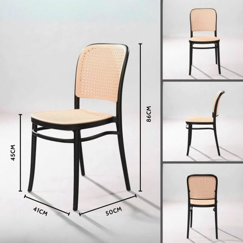 Ghế Nhựa Lưng Mây HV3051