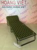 Giường Bố Xếp Dù Khung Sắt Vuông Dầy 1mm Cao Cấp DLA Lợi An -  30 x 72,5 x 190cm