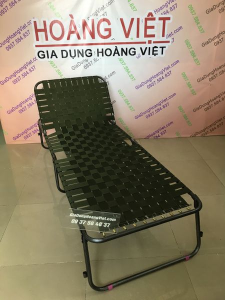 Giường bố , ghế bố xếp , ghế cafe , ghế bố inox cao cấp , salon đỏ đen - 8