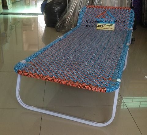 Giường Bố Đài Loan PX Khung Thép Sơn Tĩnh Điện Hoàng Việt - 30 x 65 x 175cm