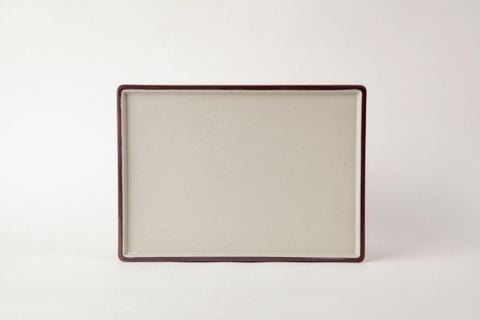 Khay Chữ Nhật Nhám Hai Lớp