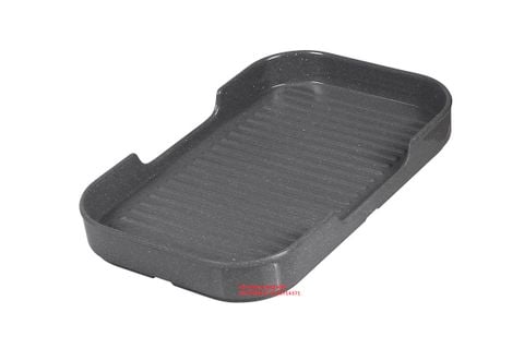 Khay Melamine Chữ Nhật Nhám TV037 Granite Dark Grey Superware - 24 x 15 x 3cm