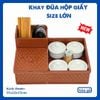Khay Nhựa Đựng Đũa, Hộp Giấy, Gia Vị