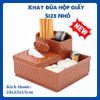 Khay Nhựa Đựng Đũa, Hộp Giấy, Gia Vị
