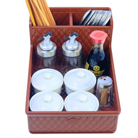 Khay Nhựa Đựng Đũa,Muỗng, Gia Vị