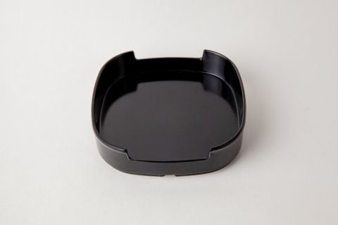 Khay Sushi 00 Melamine Màu Đen Fataco