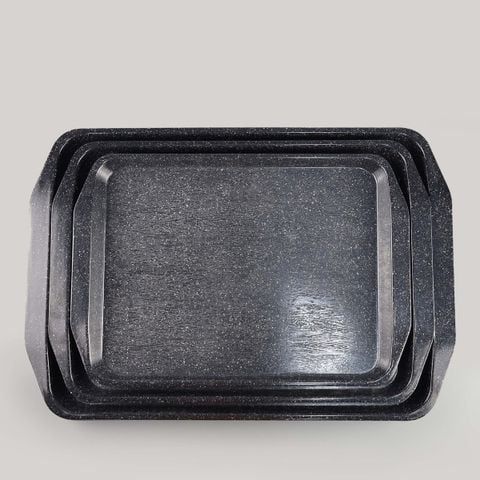 Khay Vân Gỗ Granite Black