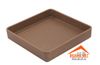 Khay Vuông Nhám TV082 Clay Dark Brown