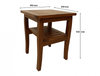 Bàn Valley Mini Gỗ Acacia Mặt Vuông - 450 x 450 x 550mm