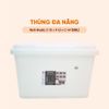 Thùng Nhựa Đa Năng 120 Lít Vĩ Hưng