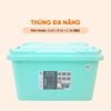 Thùng Nhựa Đa Năng 55 Lít Vĩ Hưng