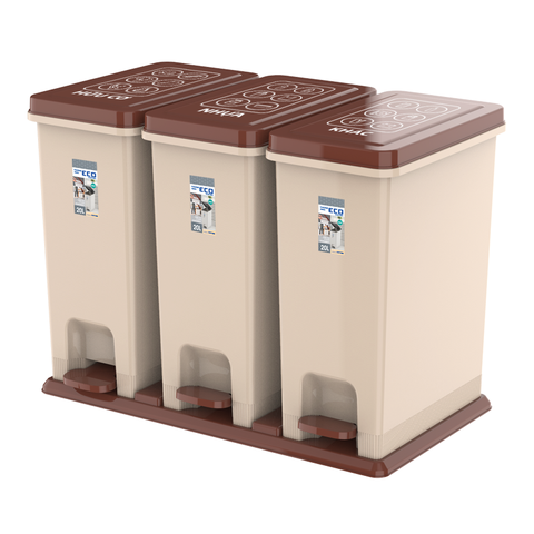 Thùng Rác Eco Bộ 3 Thùng