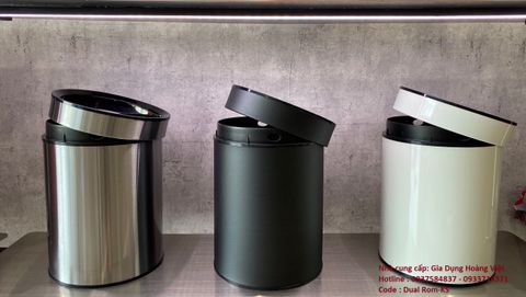 Thùng Rác Inox Khách Sạn Dual Rom-Ks