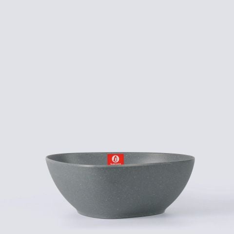 Tô Oval Nhám Granite Dark Grey