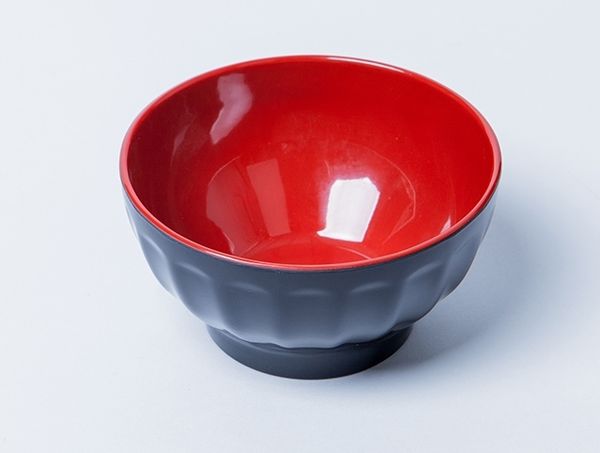 Tô SE 16 melamine 2 lớp đỏ đen