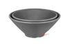Tô Tròn Nhám Có Vân Granite Dark Grey