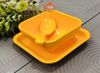 Bộ Tô Melamine Vuông Sắc Màu Phát Thành