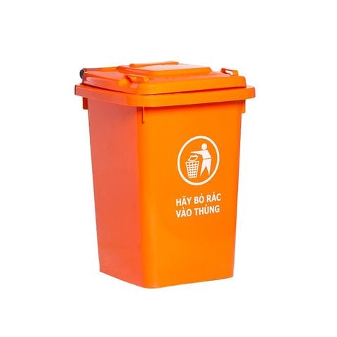 Thùng Rác Công Cộng Hiệp Thành 60L Không Bánh Xe