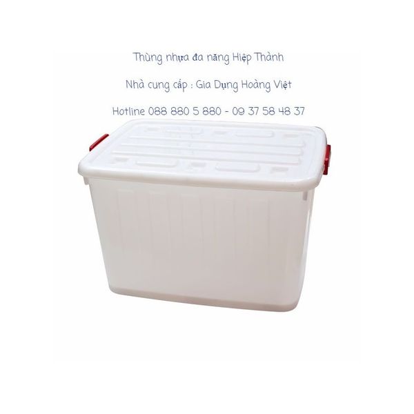 Thùng Nhựa Đa Năng Hiệp Thành 120L