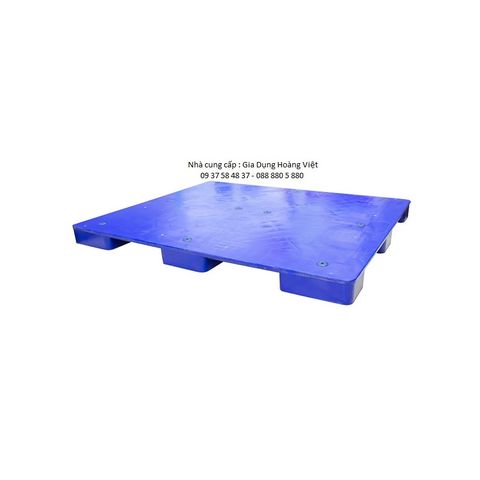 Pallet Nhựa Liền Khối Một Mặt Code 497 T Hiệp Thành - 1200 x 1000 x H 78 (+/- 10mm)
