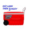 Thùng Đá Tý Liên 68 Lít Có Bánh Xe Kéo