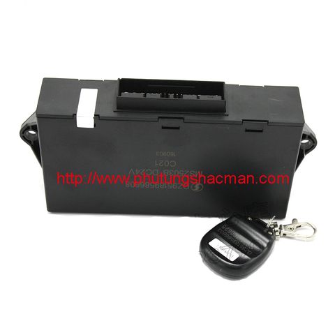 Hộp điều khiển bấm kính cửa Shacman (Có remote)