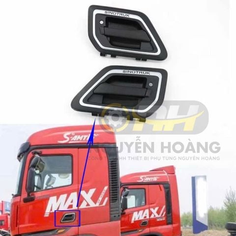 Tay đóng mở cửa ngoài Howo MAX