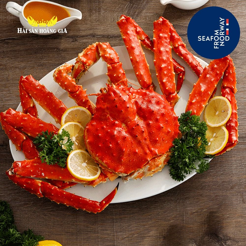  Cua Hoàng Đế - King Crab Đỏ - Sống 