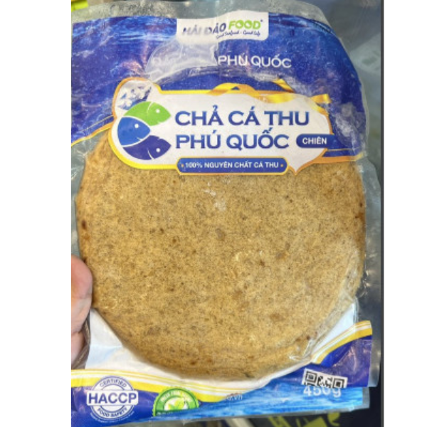  Chả Cá Thu Phú Quốc (Chiên) (450Gr/Gói) 