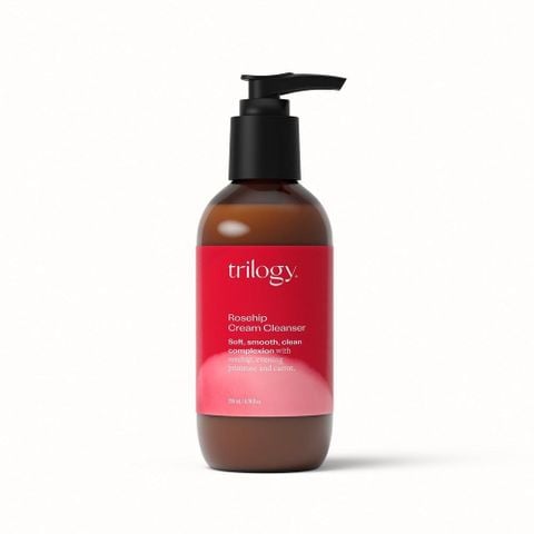 Trilogy Kem Rửa Mặt Tầm Xuân Sáng Mịn Da Rosehip Cream Cleanser 200ml