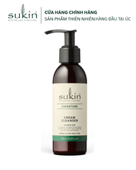 [HSD 2027] Sukin Kem Rửa Mặt Làm Sạch Dịu Nhẹ Cream Cleanser 125ml