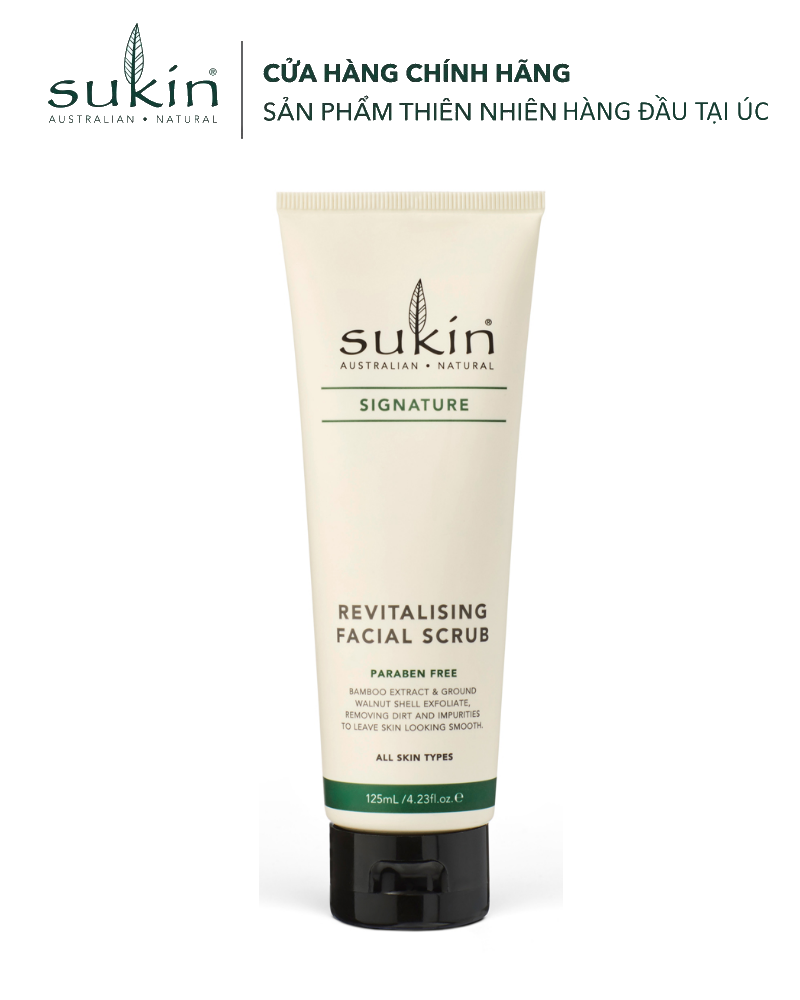 [HSD 2027] Sukin Tẩy Tế Bào Chết Dịu Nhẹ Revitalising Facial Scrub 125ml
