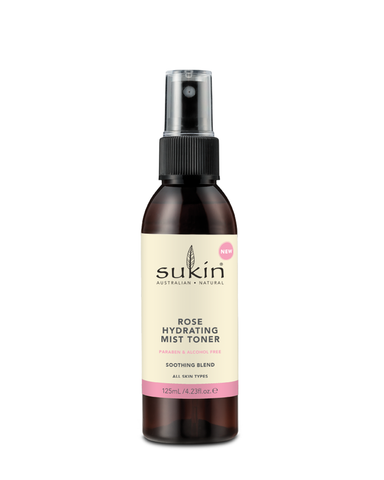 [HSD 2027] Sukin Nước Hoa Hồng Nguyên Chất Cấp Ẩm Kiêm Xịt Khoáng Rose Hydrating Mist toner 125ml
