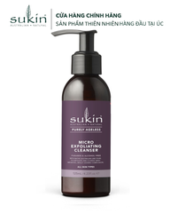 [HSD 2027] Sukin Sữa Rửa Mặt Ngừa Lão Hóa Purely Ageless Exfoliating Cleanser 125ml
