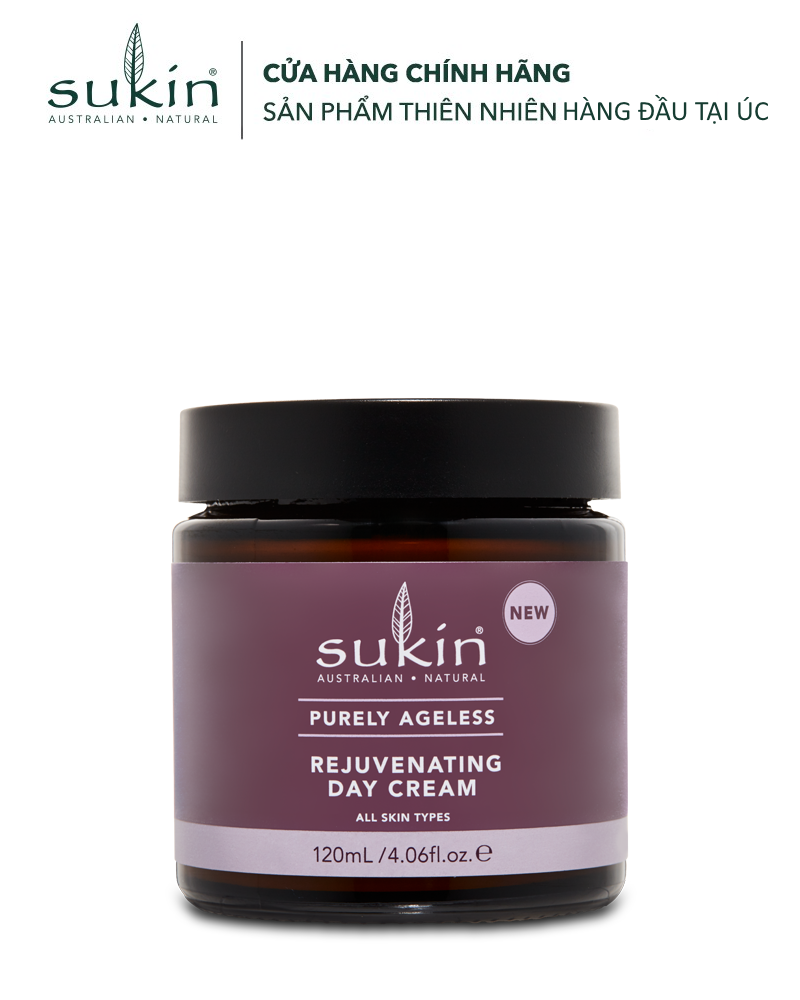 [HSD 2027] Sukin Kem Dưỡng Ngày Ngừa Lão Hóa Chuyên Sâu Purely Ageless Rejuvenating Day Cream 120ml