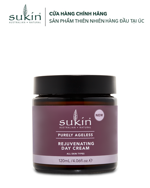 HSD 2027 Sukin Kem Dưỡng Ngày Ngừa Lão Hóa Chuyên Sâu Purely Ageless Rejuvenating Day Cream 120ml