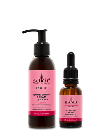 [HSD 2027] Combo Sữa Rửa Mặt Tầm Xuân & Dầu Dưỡng Tầm Xuân Sáng Da Sukin