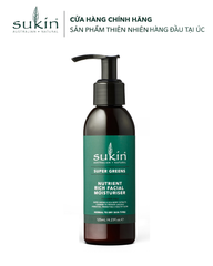 [HSD 2027] Sukin Kem Dưỡng Ẩm Sáng Mịn Da Super Greens Nutrient Rich Facial Moisturiser 125ml